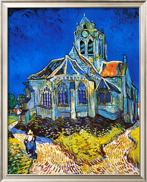 Church At Auvers, C.1896 By Vincent Van Gogh